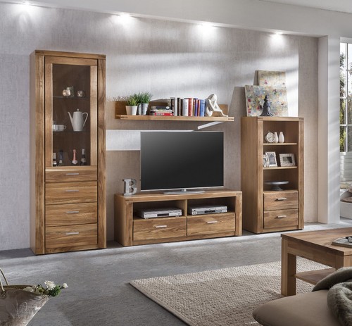 Wohnwand wohnzimmer set - wohnwand,