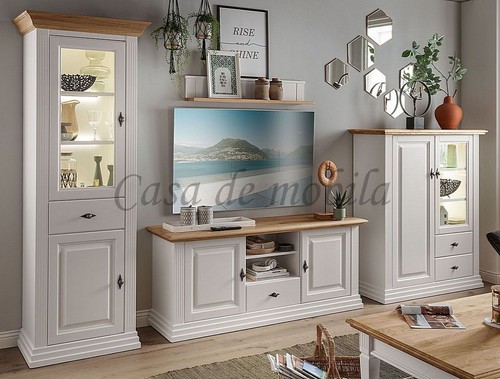 Wohnwand 4teilig country home - wohnwand,