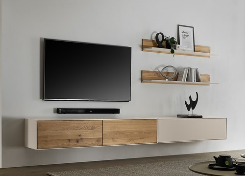 Wohnwand 320cm wildeiche - iv,