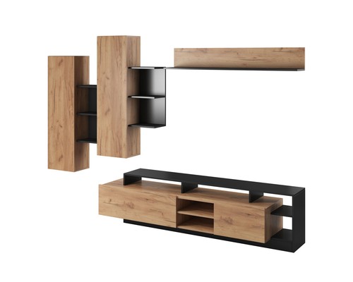 Wohnwand anbauwand schrankwand - wohnwand,